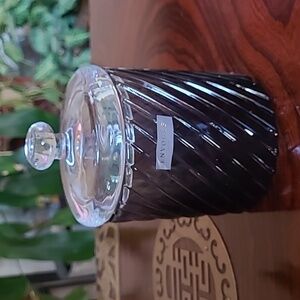 Ombre Glass Jar with Lid